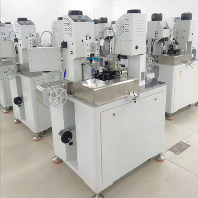 এলসিডি স্ক্রীন সহ AC220V সম্পূর্ণরূপে সার্ভো ডাবল হেড টার্মিনাল মেশিন