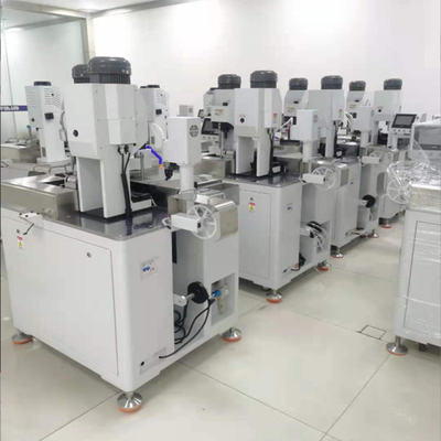এলসিডি স্ক্রীন সহ AC220V সম্পূর্ণরূপে সার্ভো ডাবল হেড টার্মিনাল মেশিন
